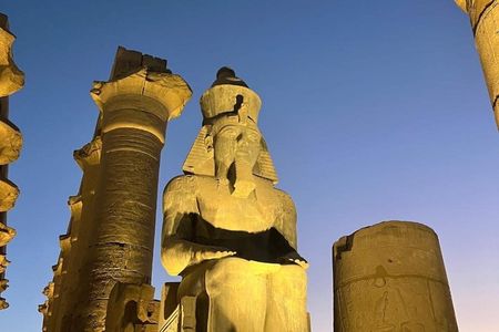 Private Luxor 2 Day Tour from Marsa Alam with Sunset Felucca