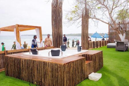 A day at the beach of baru an ideal place to rest in cartagena