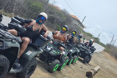 West Curaçao ATV Tour: Dessert & Cave - Flamingo - Turtles...