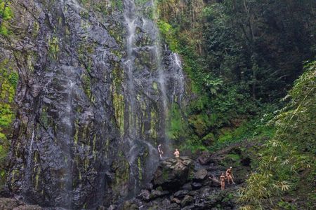Charco Prieto Hidden Waterfall Adventure from San Juan