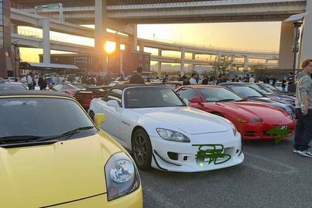 Tokyo JDM Car Meetup Experience with Random Sports Car