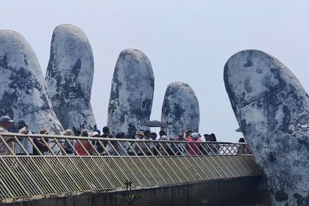 Ba Na Hills Sunrise & Marble Mountains Private Tour from Da Nang