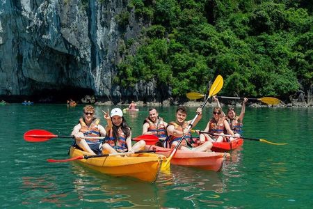 Halong Bay 5-Star Luxury Day Cruise with Buffet Lunch & Limousine