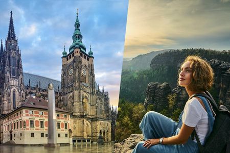 Best of Czechia: Prague City & Bohemian Switzerland - 2 Days Tour