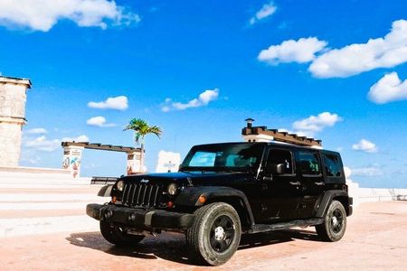 Cozumel by Jeep and Snorkel by Boat with Lunch