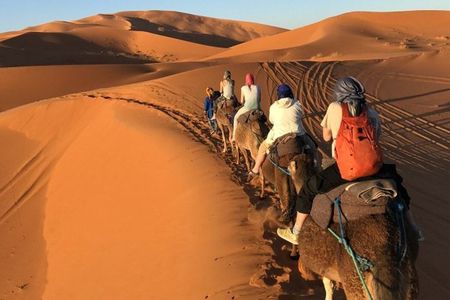 3 Days Marrakech to Merzouga Desert Tour with Camel Ride and Camp