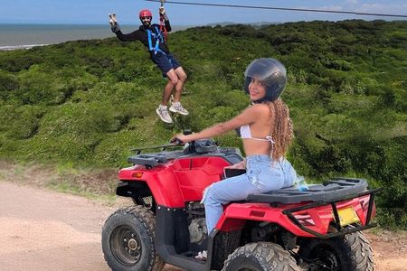 ATV & Zipline Combo Tour