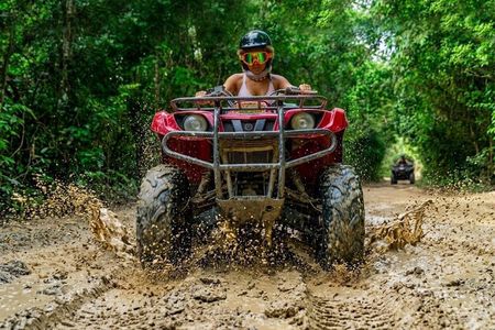 ATV Adventure, Interactive Bridges, Ziplines, Cenote and Lunch