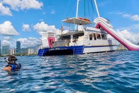 Waikiki Snorkel & Ocean Waterpark Experience from Oahu