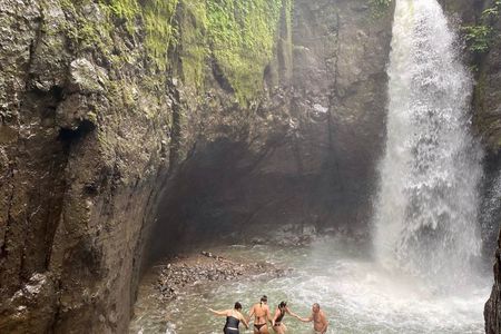 Wet & Wild: Hike to Tamanique Waterfalls + Lunch at Surf City