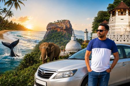 Privet Car & Driver in Sri Lanka/Friendly Guide by Dinesh