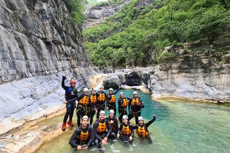 Water canyon circuit in Mexico