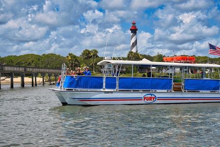 St Augustine Historic Landmark Boat Tour with Sunset Option