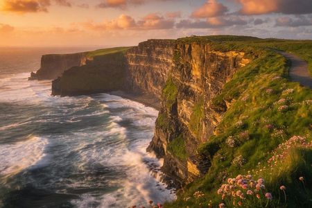 Dublin Private Day Tour, Bunratty Castle, Cliffs and Burren Coast