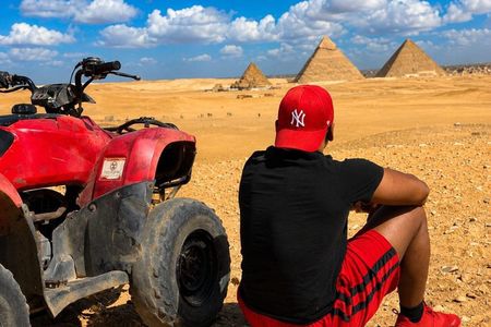 Giza Pyramids, Sphinx & Safari: Quad Bike , Camel Ride, Guide