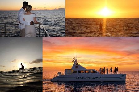 Private and Luxurious Sunset Cruise with Dolphin Watch