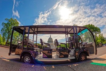 Washington DC Monuments & Landmark Guided Electric Trolley Tour