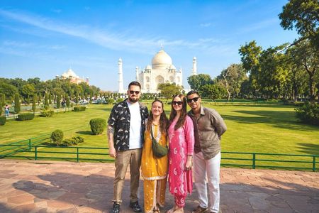 Private 2-Day Taj Mahal Sunrise & Agra Overnight Tour from Delhi