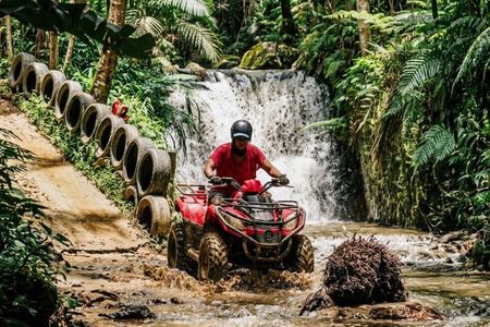Temple Run Bali: ATV Through Gorilla Cave, Jungle & Waterfalls