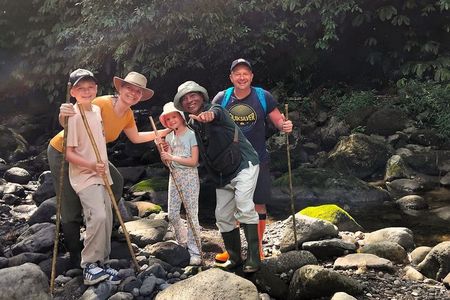 Jungle Trekking at Mt. Batukaru, scenic Waterfall & village life