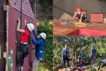 Adventure Course Extreme Including Climbing Wall & Rappel
