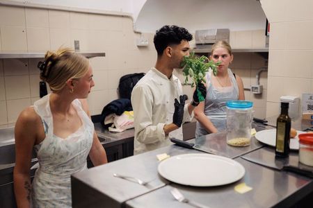 Pesto and Pasta Cooking Class in Rome City Center