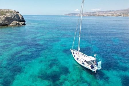 Private Sailing Cruise to Blue Lagoon-Holed Cave-Piso livadi