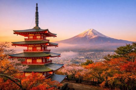 Mt Fuji Early Morning Photo Spot Tour with English Guide