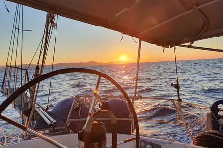 Private Sunset Sailing Cruise to the Temple of Apollo