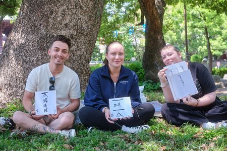 Calligraphy Workshop Tokyo | Write favorite phrase and Take Home