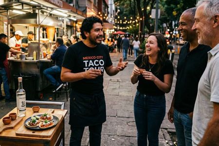 Tacos, Churros and Mezcal Experience in Polanco!