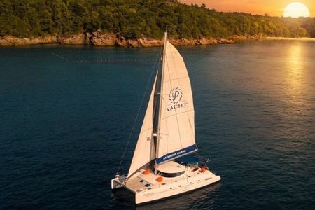 Coral Island & Sunset Dinner by Catamaran