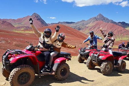 Rainbow Mountain and Red Valley by ATV Full Day Adventure