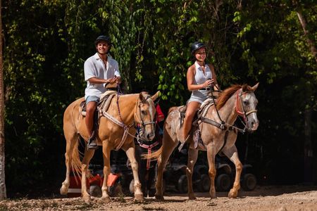 Cancun Horseback Riding, Zipline & Cenote with Tequila Tasting
