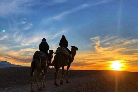 Marrakech to Agafay Desert Sunset: Camel Ride, Quad & Dinner Show