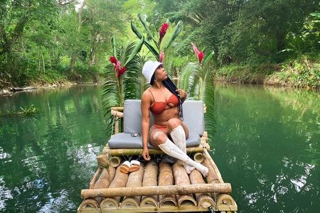 Lethe Bamboo River Rafting and Limestone Massage Tour From Negril