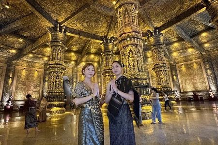 Vientiane Lao Traditional Costume and Culture Escape