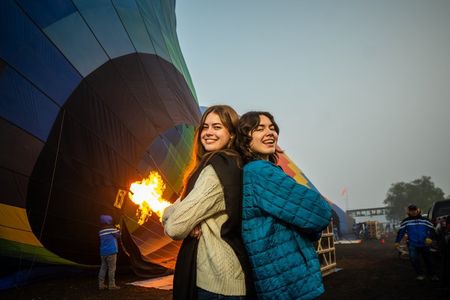 Balloon Flight at Dawn Teotihuacan + Cave + Transportation CDMX