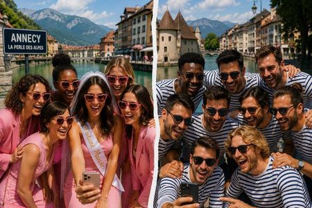 Annecy Challenges EVG EVJF City Challenge team