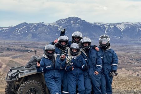 2hr ATV adventure with Pick up from Reykjavik (2 persons per ATV)