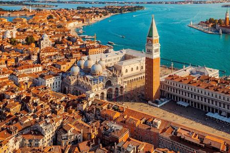 St Mark's Basilica with Terrace, Doge Palace and Bell Tower