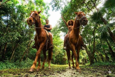 Extreme Horses Adventure with ATV, Ziplines & Cenote