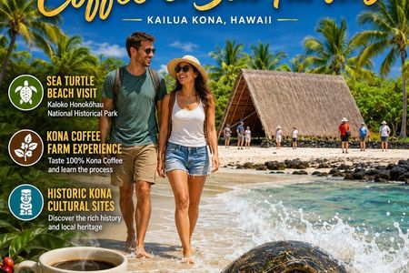 Kona Shore Excursion: Sea Turtles, Historic Kona & Coffee