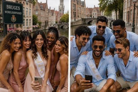 Bruges Challenges EVG EVJF City Challenge team
