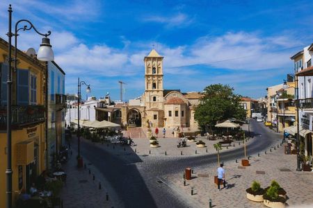 Larnaca & Divided Nicosia Sightseeing Tour from Paphos