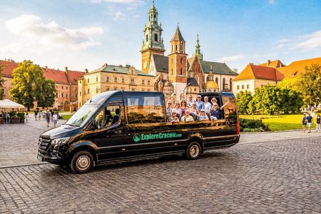 Krakow Cabrio Bus Tour with Pierogi and Vodka Tastings