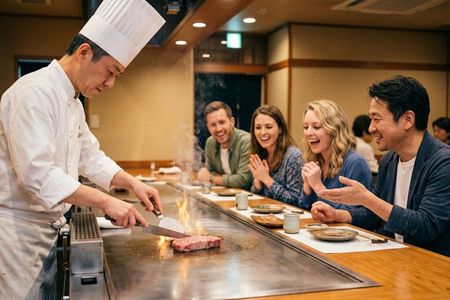 Kobe Beef Dining Local Food Tour with Licensed Guide