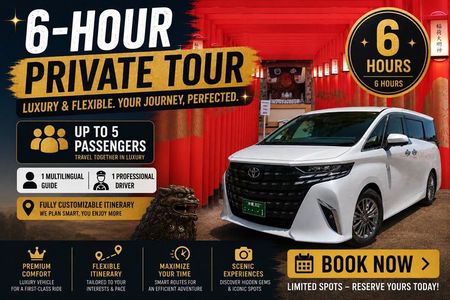 Okinawa Private Tour — Driver and Guide Included 1–5 Guests (6h)