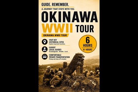 Okinawa Private Tour — Battle of Okinawa 1–5 Guests (6h)