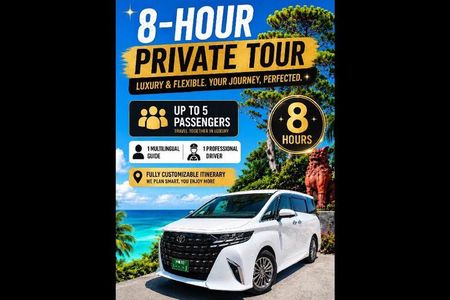 Okinawa Private Tour — Driver and Guide Included 1–5 Guests (8h)